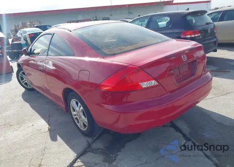 2006 Honda Accord 2.4 Ex из США, поврежденный, VIN 1HGCM727X6A015176